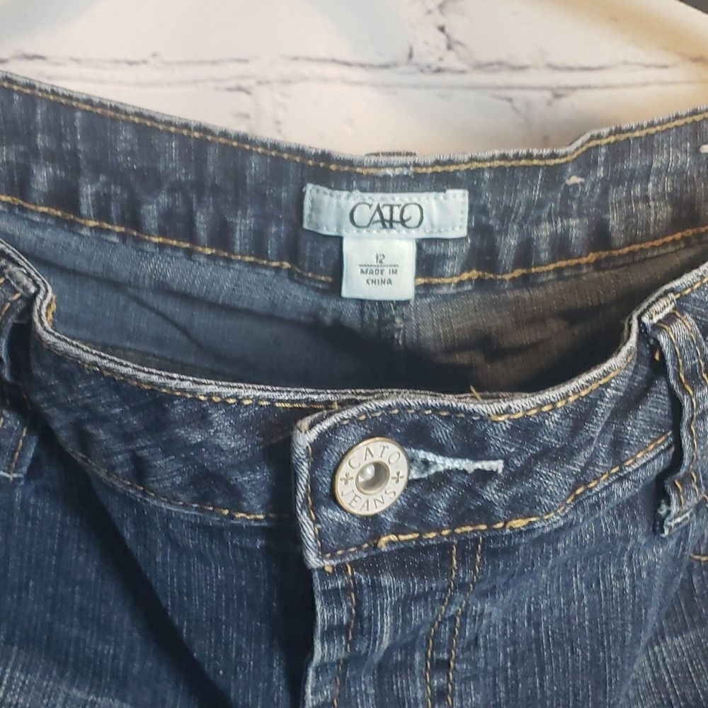 Cato Jean Shorts - Picture 2 of 3